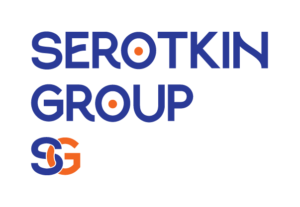 Serotkin Group logo blue orange